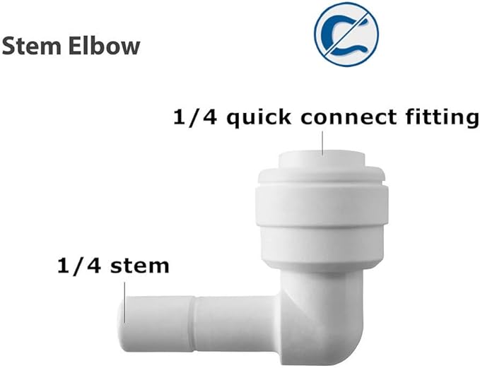 Water Pipe Stem Elbow Connector